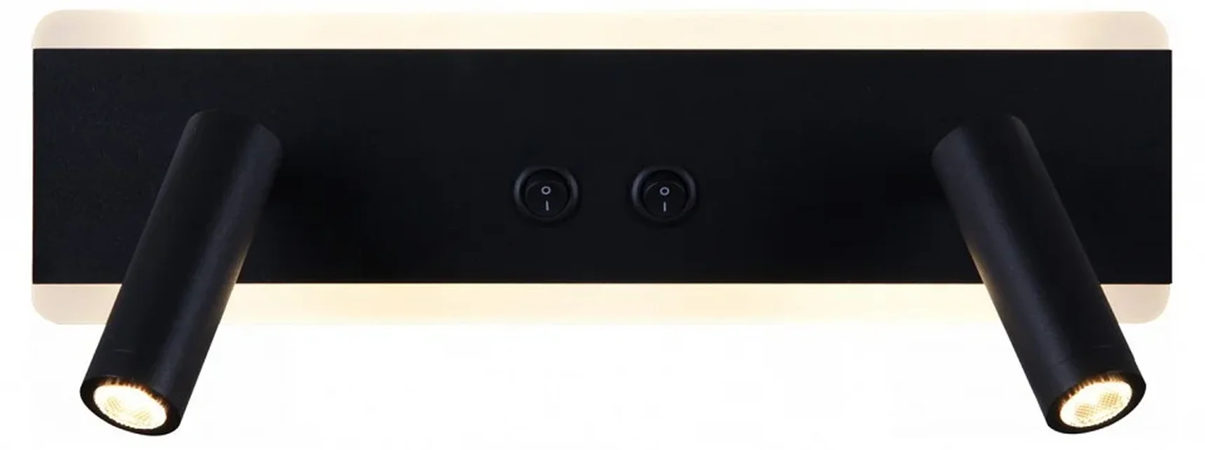 Накладной светильник Reluce Technical 86213-9.2-001CT LED9+6W BK