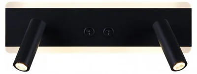 Накладной светильник Reluce Technical 86213-9.2-001CT LED9+6W BK