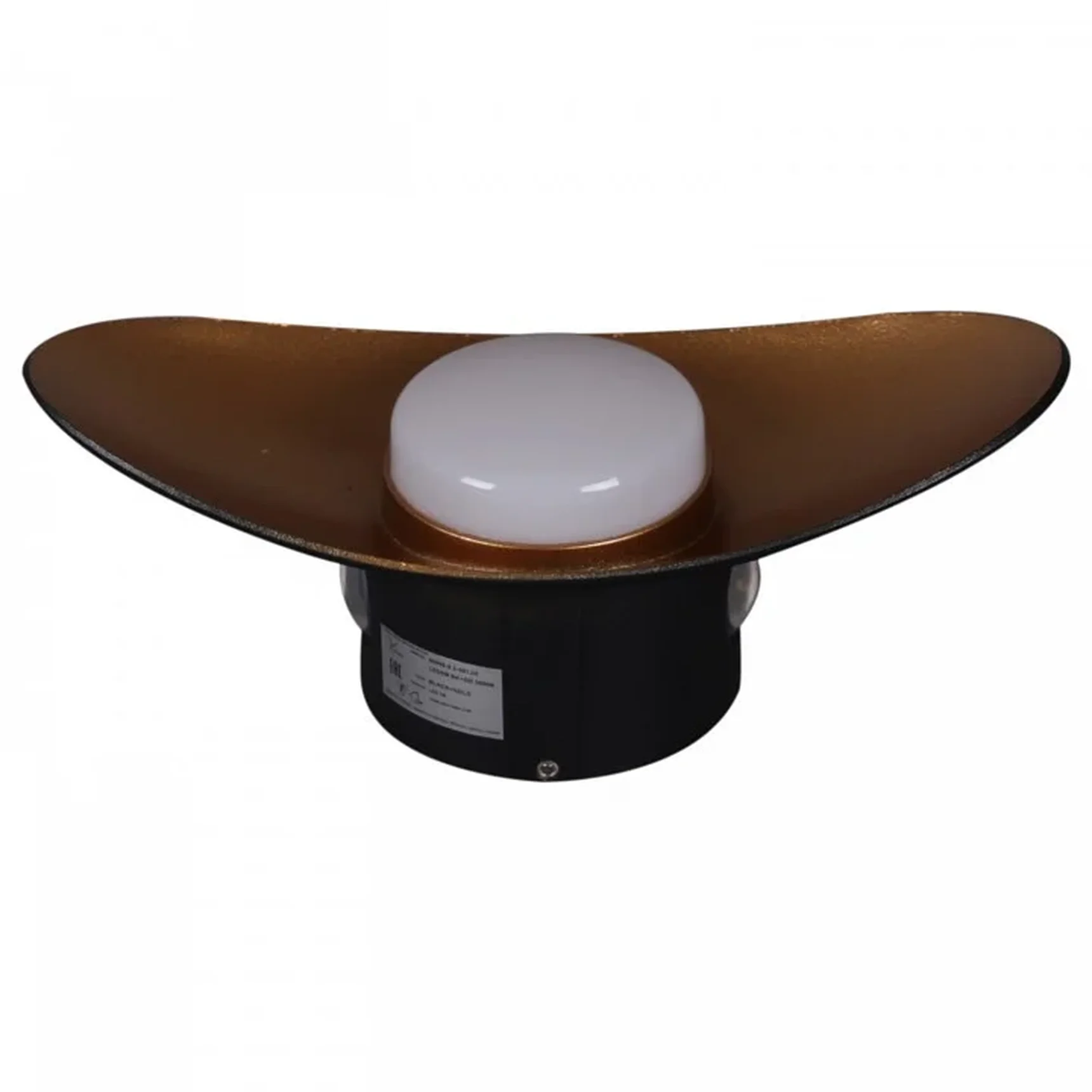 86868-9.2-001JH LED7W BK+GD Светильник настенный