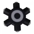 86973-9.2-007U LED2W+6*1W BK Светильник настенный