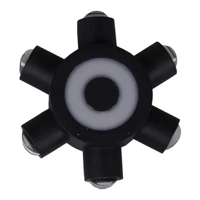 86973-9.2-007U LED2W+6*1W BK Светильник настенный