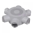 86973-9.2-007U LED2W+6*1W WT Светильник настенный