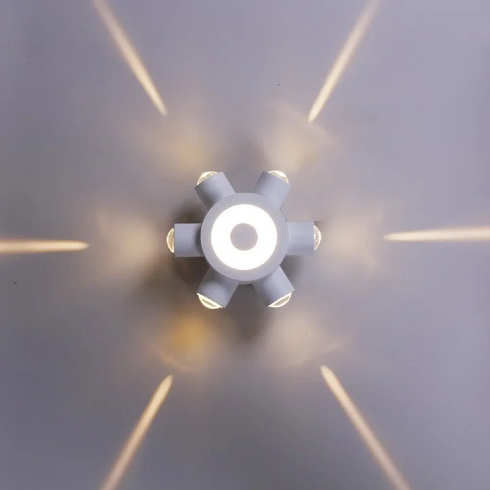 86973-9.2-007U LED2W+6*1W WT Светильник настенный