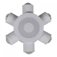 86973-9.2-007U LED2W+6*1W WT Светильник настенный