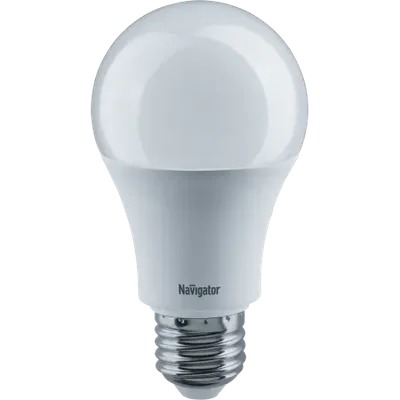 Лампа светодиодная LED 12Вт Е27 230В 2700К NLL-A60-12-230-2.7K-E27 грушевидная матовая