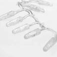 Гирлянда Кластер 10 м, 400 LED, прозрачный ПВХ, IP65, соединяемая, цвет свечения теплый белый NEON-NIGHT
