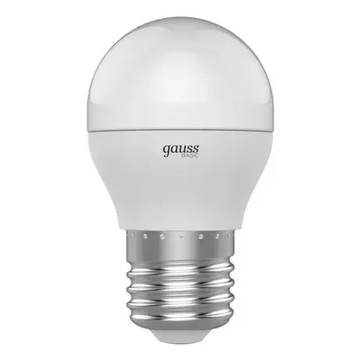 Лампа светодиодная Gauss E27 7,5W 4100К матовая 1053228
