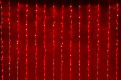 LED-XP-1344-230V RED Световой дождь 2,4х3,6м, 250Вт