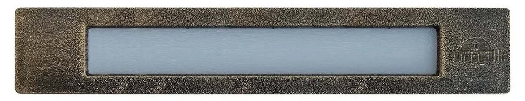 Светильник для подсветки лестниц встраиваемый FUMAGALLI NINA 270 8C1.000.000.BYP1L Античная бронза