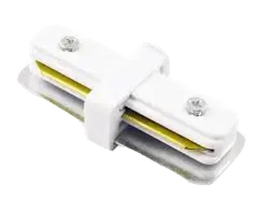 Соединитель для шинопровода прямой внутренний 1-фазный G-1-TT-IP20 белый