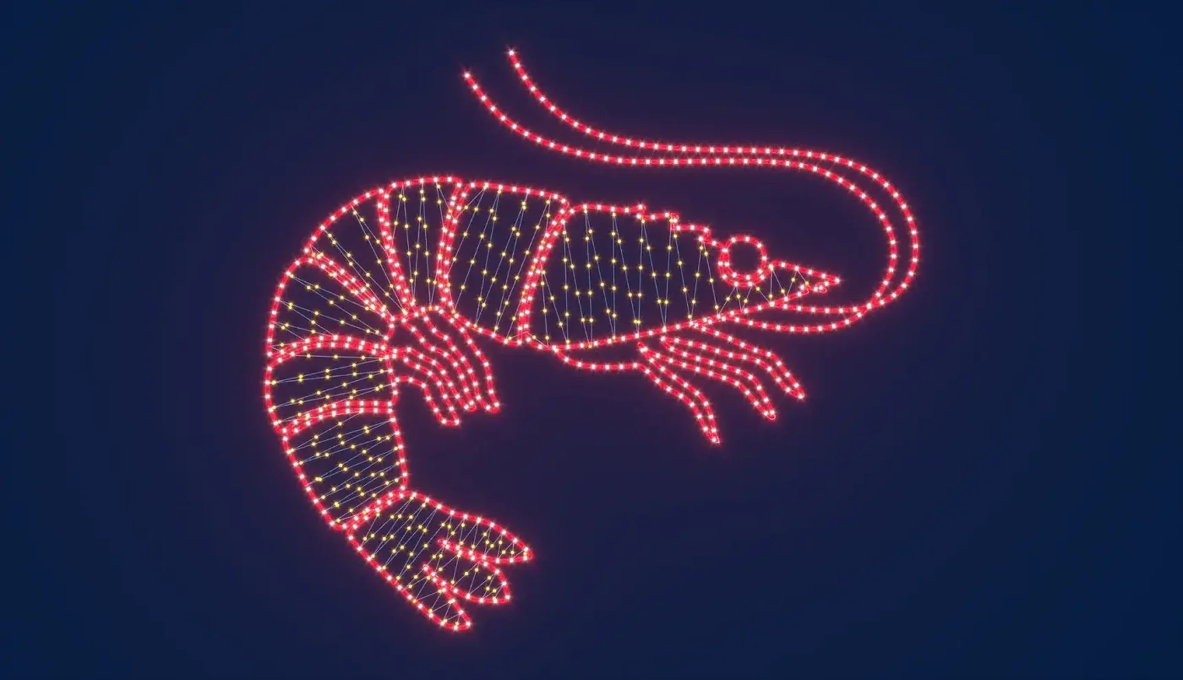 Светодиодная консоль Rich LED на металлокаркасе, Креветка, 220 В, RL-KN-S-01-23