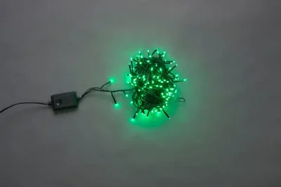 LED-BW-200-10M-240V-G, зеленая / черн. провод