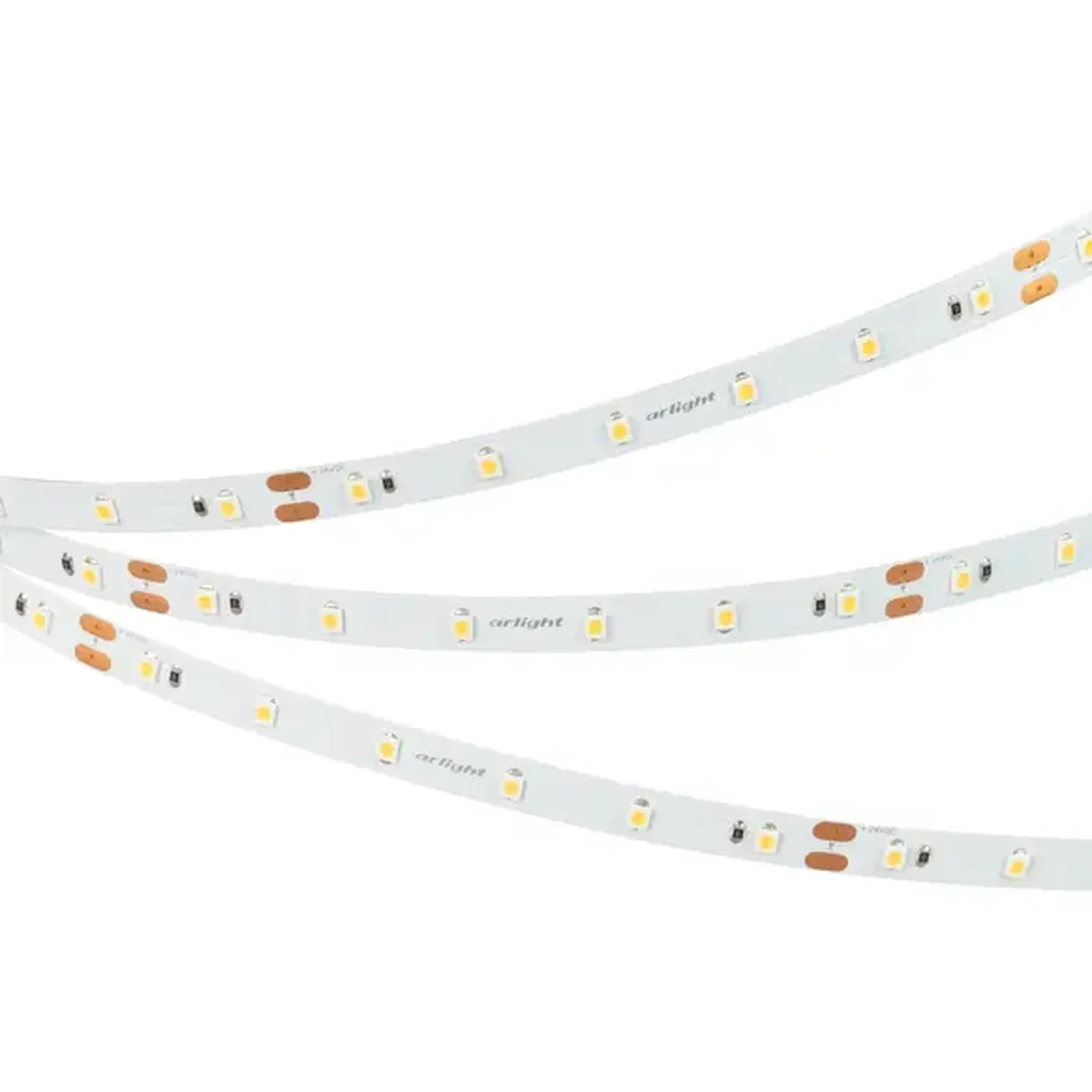 Светодиодная лента NT-A60-8mm 24V Day4000 (4.8 W/m, IP20, 3528, 5m) (Arlight, Открытый)