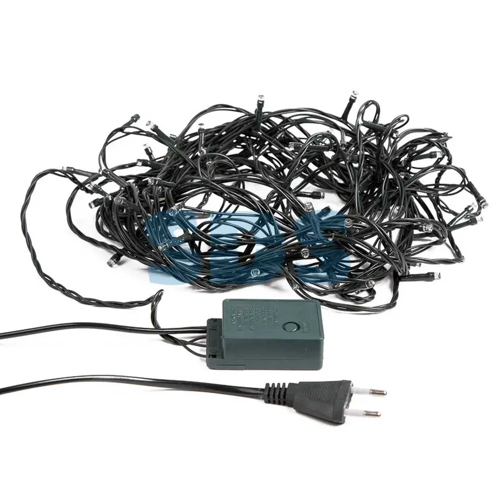 Гирлянда «Твинкл-Лайт» 20 м, темно-зеленый ПВХ, 160 LED, цвет теплый белый