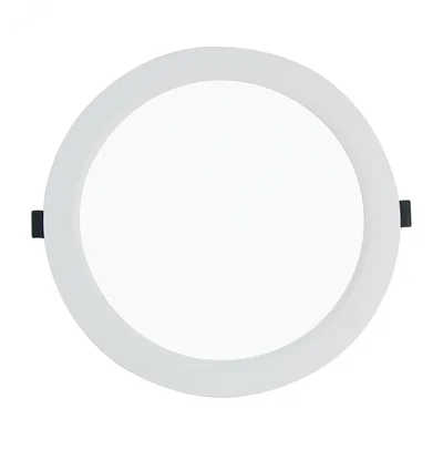 Cветильник светодиодный встраиваемый PLED DL6 15w 6500K WH IP40, 5036352