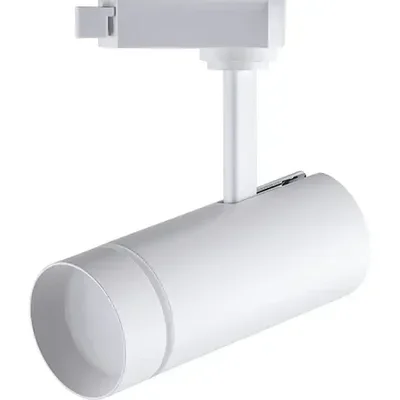 Светильник трековый светодиодный на шинопровод 20W, 1800 Lm, 4000К, белый, 80 градусов, AL106, серия Luna