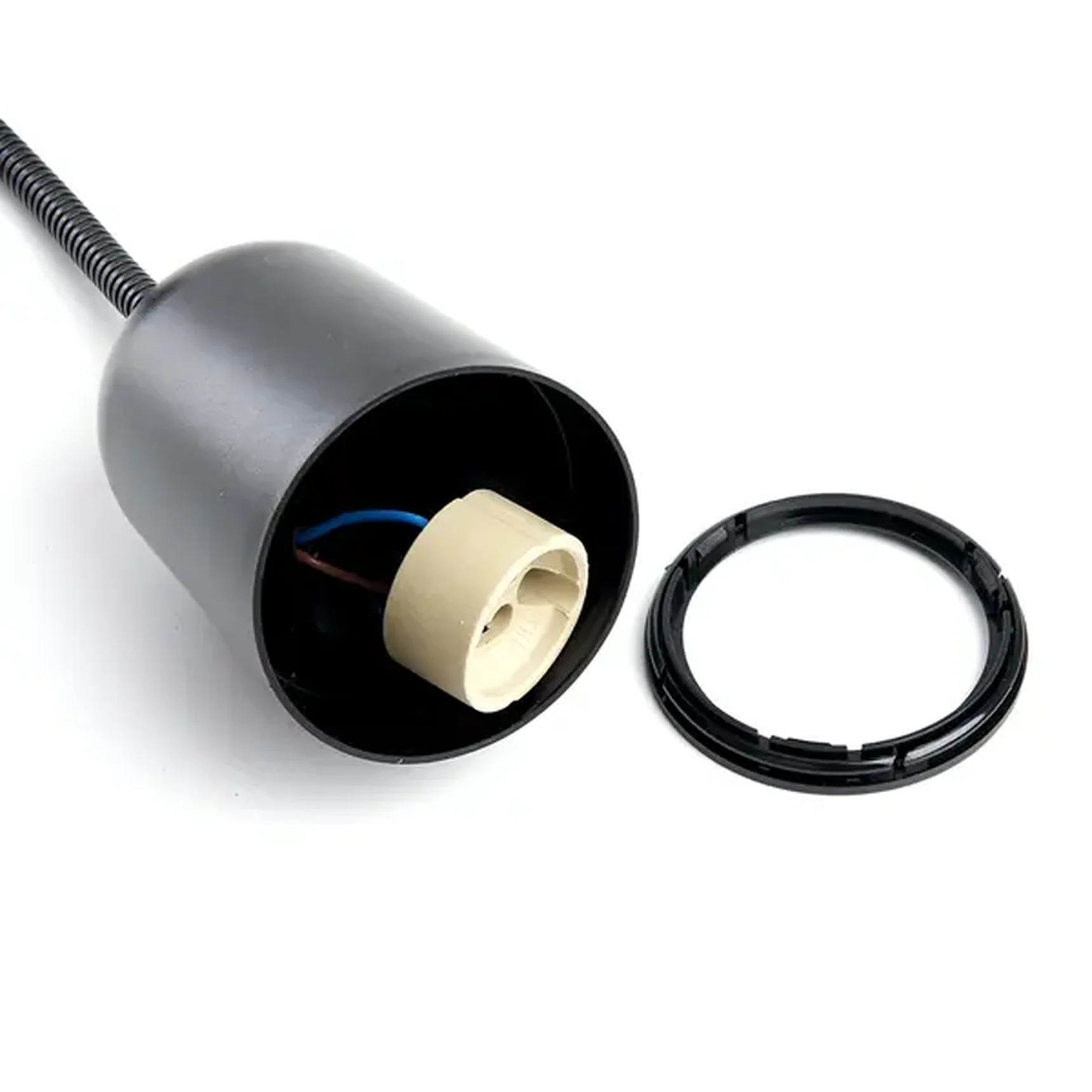 Светильник ML400 настенный под лампу с выключателем MR16/GU10, 35W,  черный, 48442