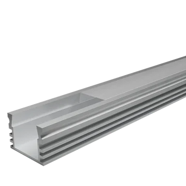 Профиль алюминиевый WOLTA WAP-S-16/12/2000-A накладной серый 12x16x2000мм