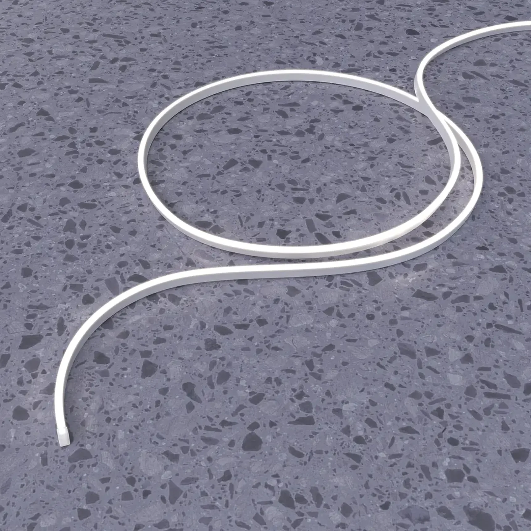 Гибкий неон 1206 24В 9,6Вт/м 6000K IP67 5м, 20068