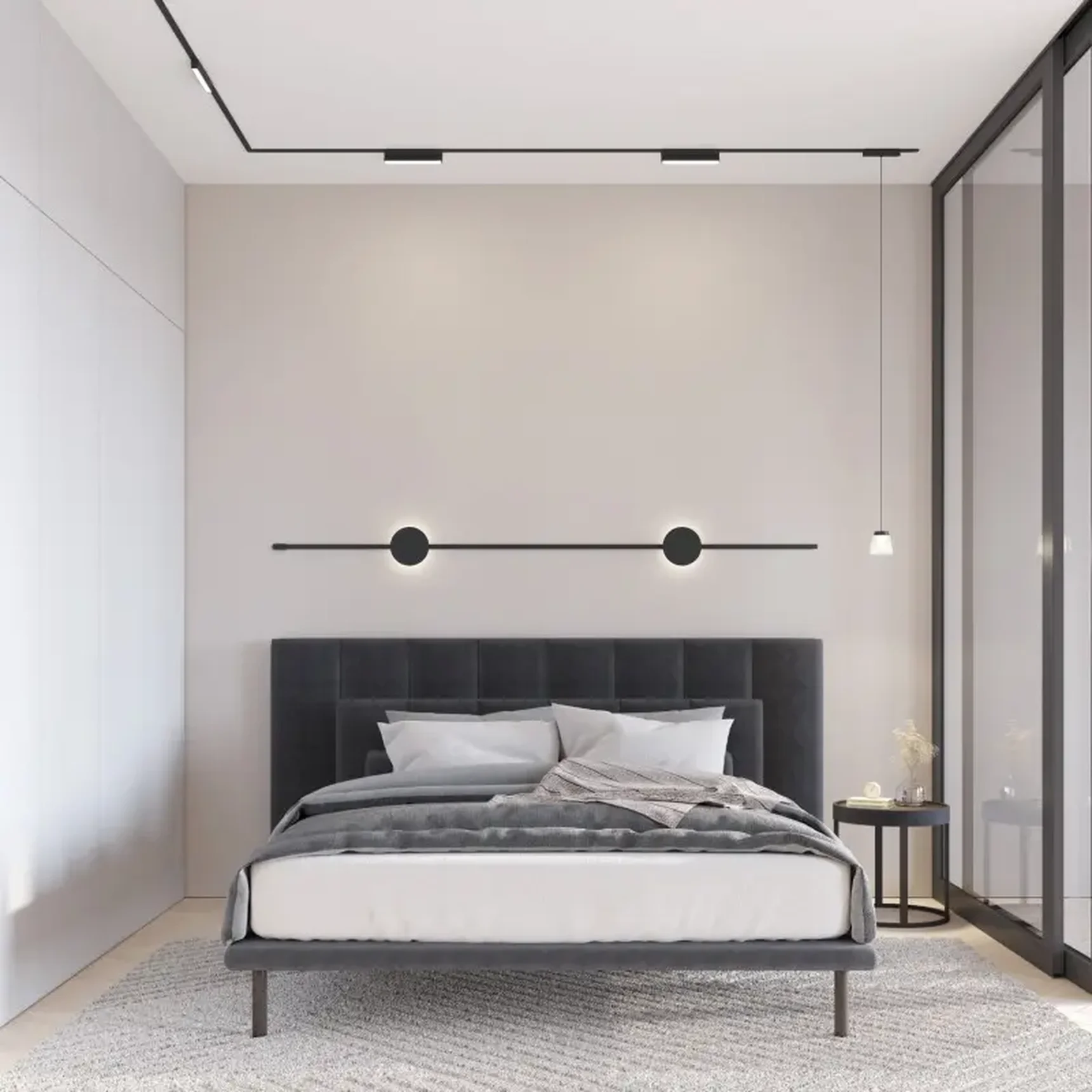 Трековый светильник AIR LINEAR DK5300-BK