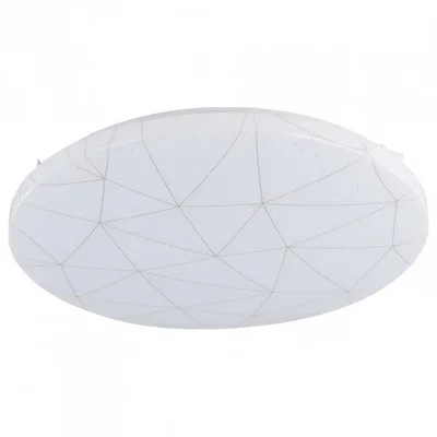 900612 Потолочный светильник RENDE, LED 19,5W, 2300lm, H60, ?380, сталь, белый/пластик, белый, золот