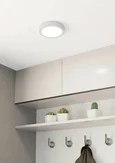 900638 Накладной светильник FUEVA 5, 11W (LED), 3000K, IP44, ?160, сталь, белый / пластик, белый