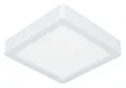 900646 Накладной светильник FUEVA 5, 11W (LED), 3000K, IP44, L160, B160, H28, сталь, белый / пласти