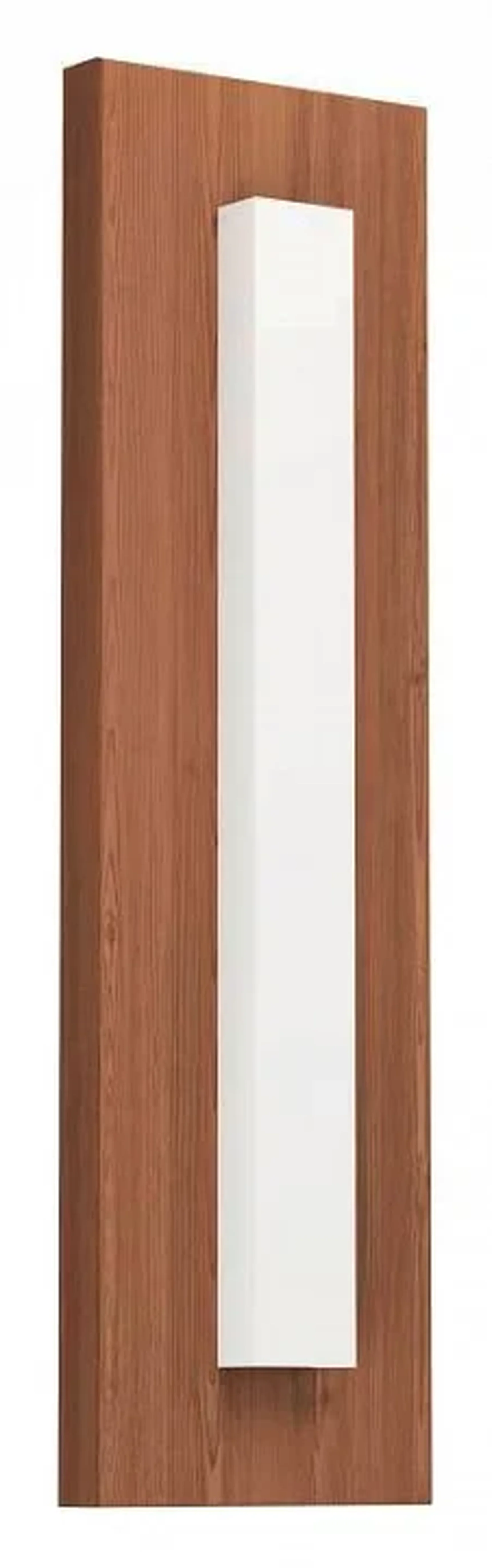 900679 Уличное бра BITETTO, 7W (LED), 770lm, 3000K, IP44, H430, сталь, коричневый / пластик, белый