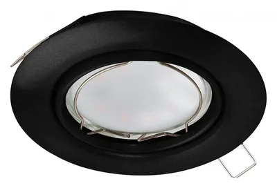 900751 Встраиваемый светильник PENETO, 4,6W (GU10), ?87, сталь, черный