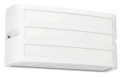 900809 Уличное бра CAMARDA, 1X40W (E27), IP54, H110, алюминий, белый / пластик, белый