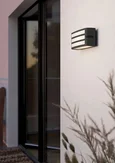 900811 Уличное бра CAMARDA, 1X40W (E27), IP54, H110, алюминий, антрацитовый / пластик, белый