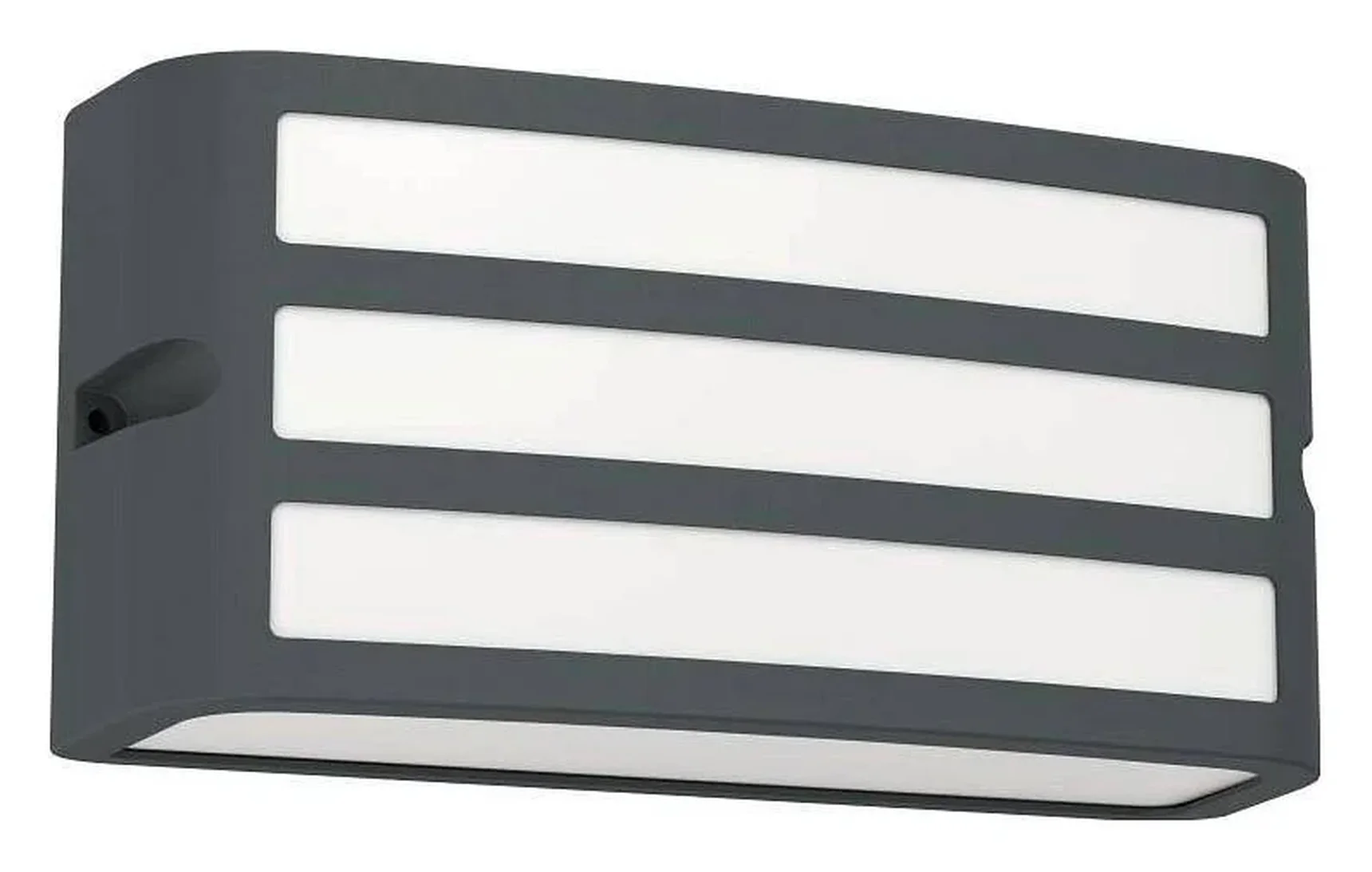 900811 Уличное бра CAMARDA, 1X40W (E27), IP54, H110, алюминий, антрацитовый / пластик, белый