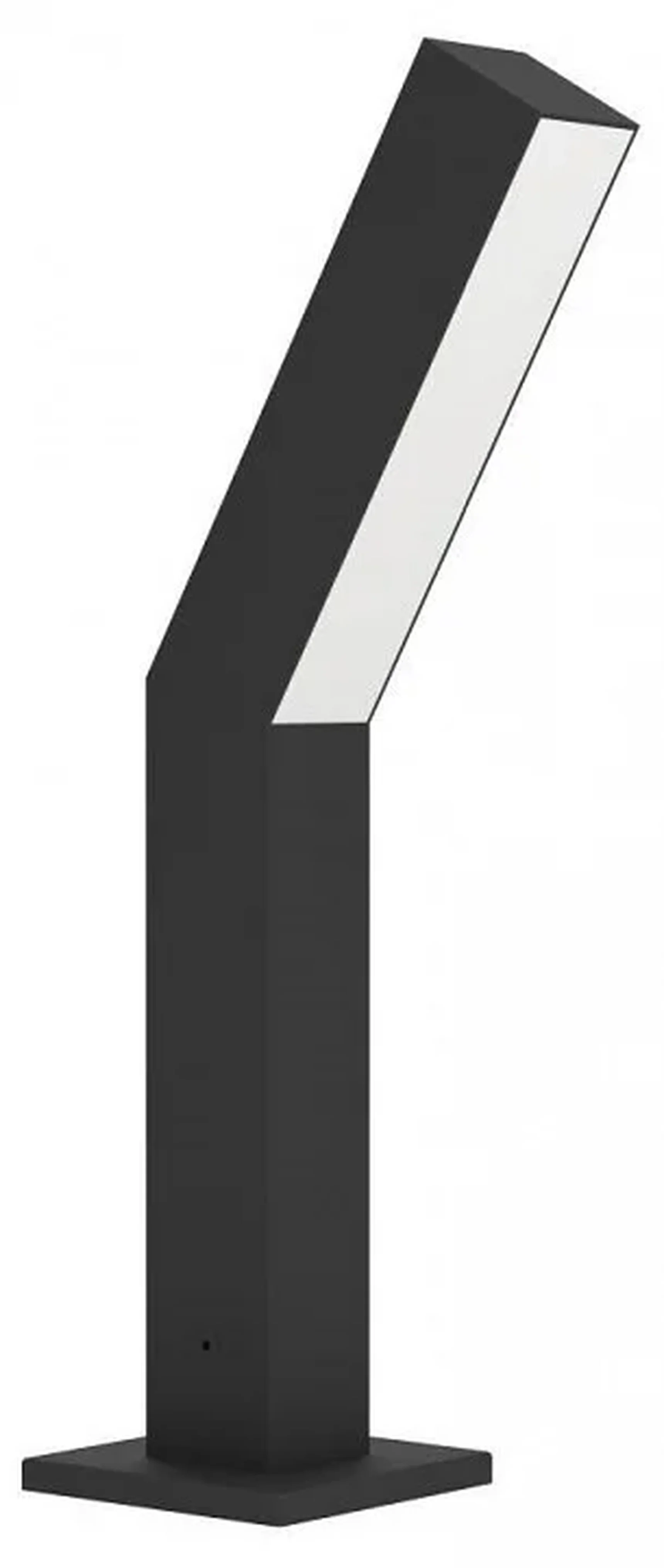900992 Уличный напольный светильник UGENTO, 2X4,5W (LED), 3000K, 960lm, IP44, H360, сталь, черный / пластик, белый