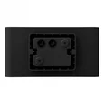 901026 Уличное бра GRUTTI, 2X6W (LED), 3000K, 4000K, 6500K, 850lm, IP65, L175, H90, A50, алюминий, антрацитовый/пластик полупрозрачный
