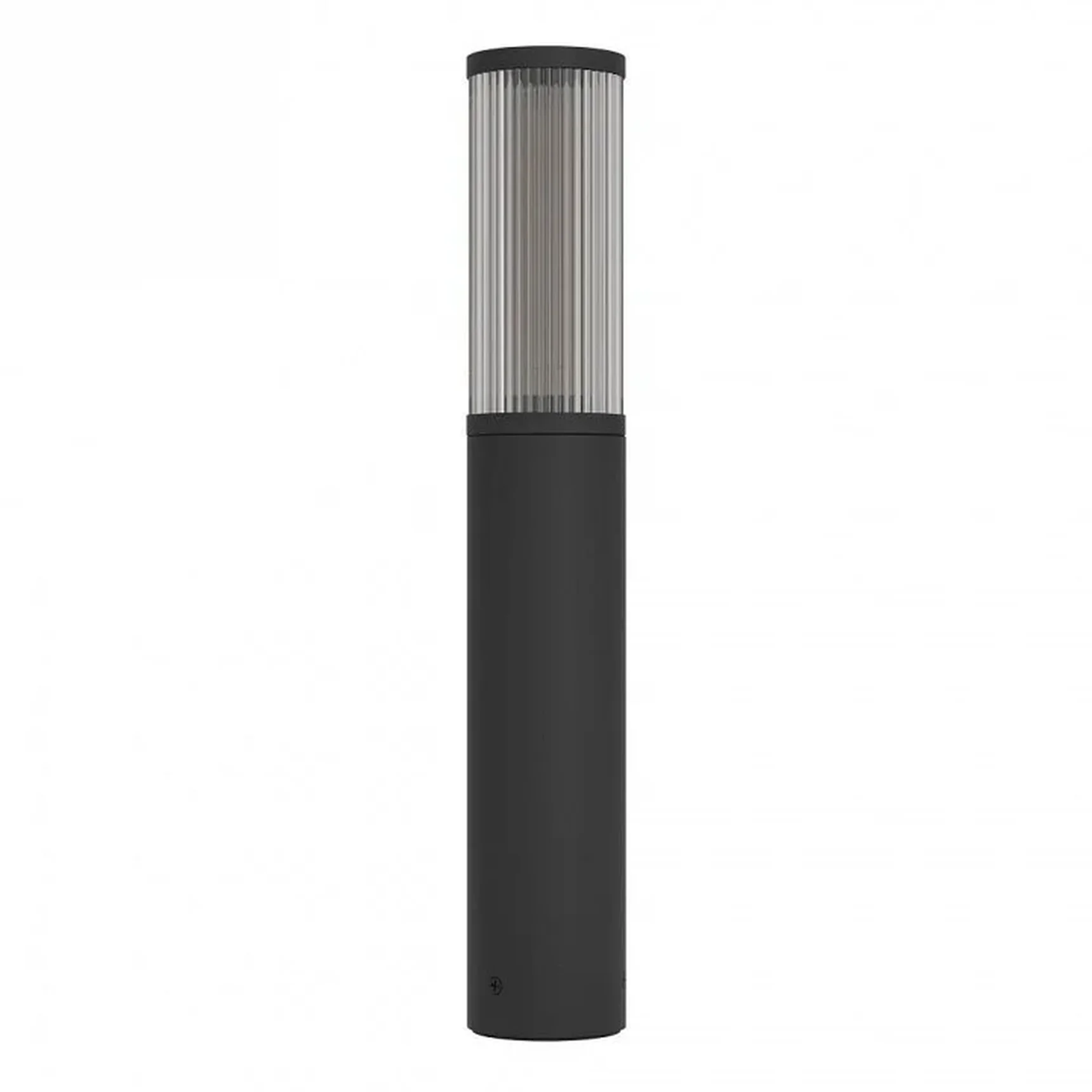 901034 Уличный напольный светильник SALLE, 1X15W (E27), IP54, H465, алюминий, пластик, чёрный/пластик, полупрозрачный