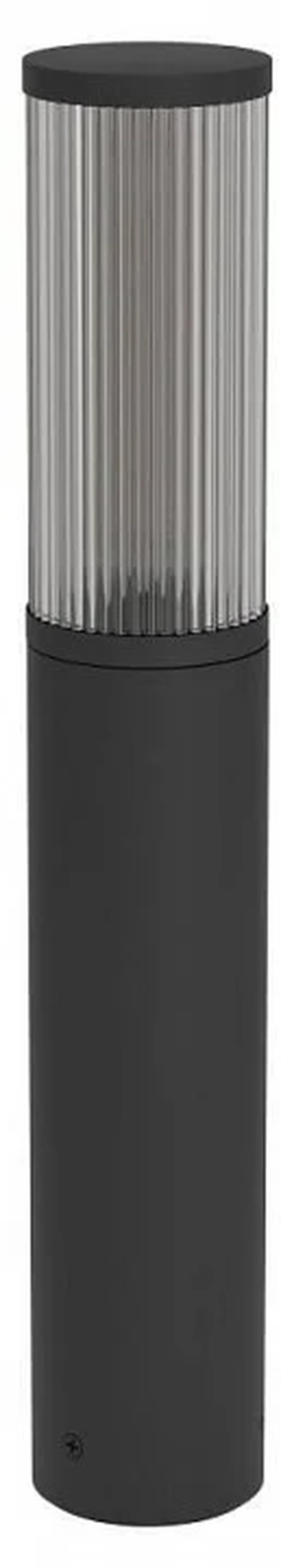 901034 Уличный напольный светильник SALLE, 1X15W (E27), IP54, H465, алюминий, пластик, чёрный/пластик, полупрозрачный