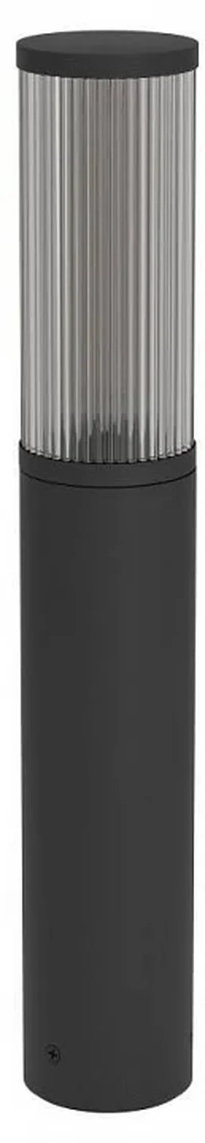 901034 Уличный напольный светильник SALLE, 1X15W (E27), IP54, H465, алюминий, пластик, чёрный/пластик, полупрозрачный