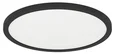 901572 Светодиод потолочн свет-к MINERARIO, 16,4W(LED), ?300, IP54, 3000K, 2500lm, пластик, черн, пл