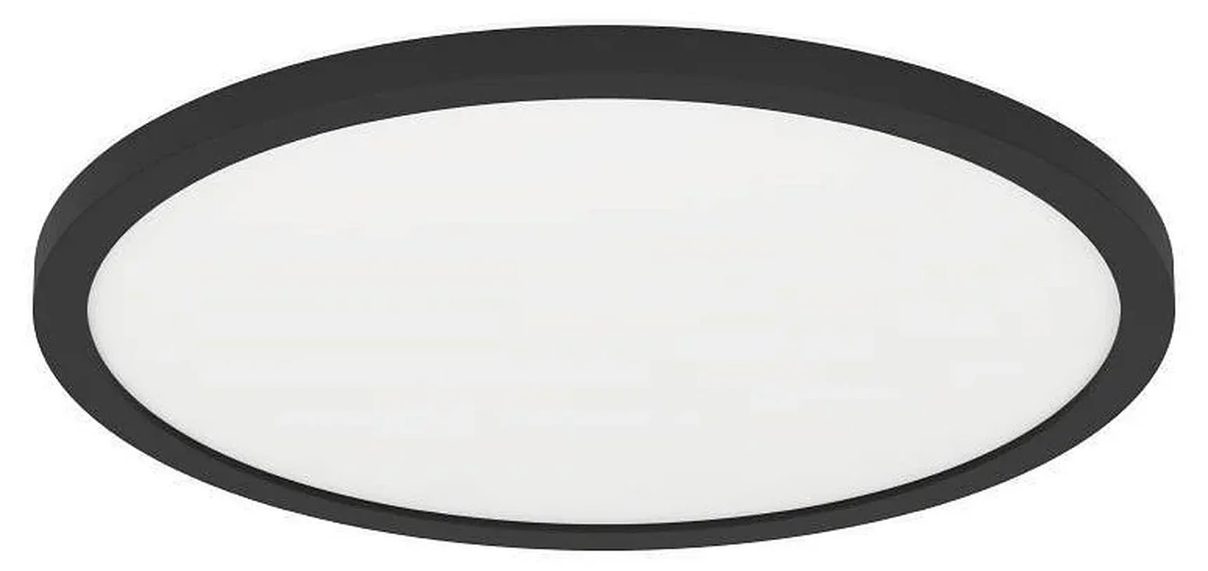 901572 Светодиод потолочн свет-к MINERARIO, 16,4W(LED), ?300, IP54, 3000K, 2500lm, пластик, черн, пл