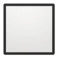 901575 Светодиод потолочн свет-к MINERARIO, 20,4W(LED), 390x390, IP54, 3000K, 3000lm, пластик, черны