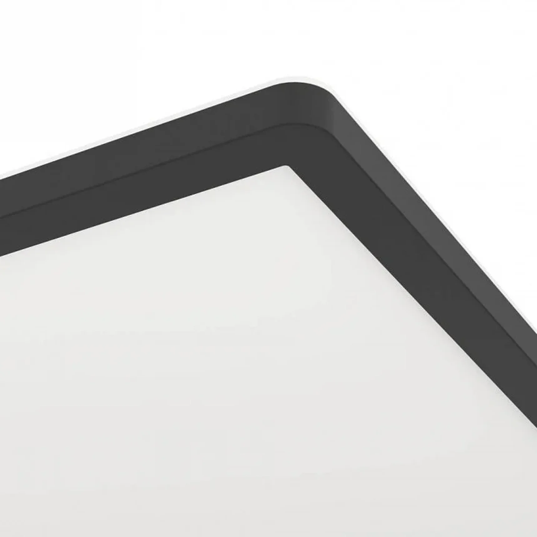901575 Светодиод потолочн свет-к MINERARIO, 20,4W(LED), 390x390, IP54, 3000K, 3000lm, пластик, черны