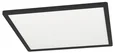 901575 Светодиод потолочн свет-к MINERARIO, 20,4W(LED), 390x390, IP54, 3000K, 3000lm, пластик, черны