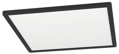 901575 Светодиод потолочн свет-к MINERARIO, 20,4W(LED), 390x390, IP54, 3000K, 3000lm, пластик, черны