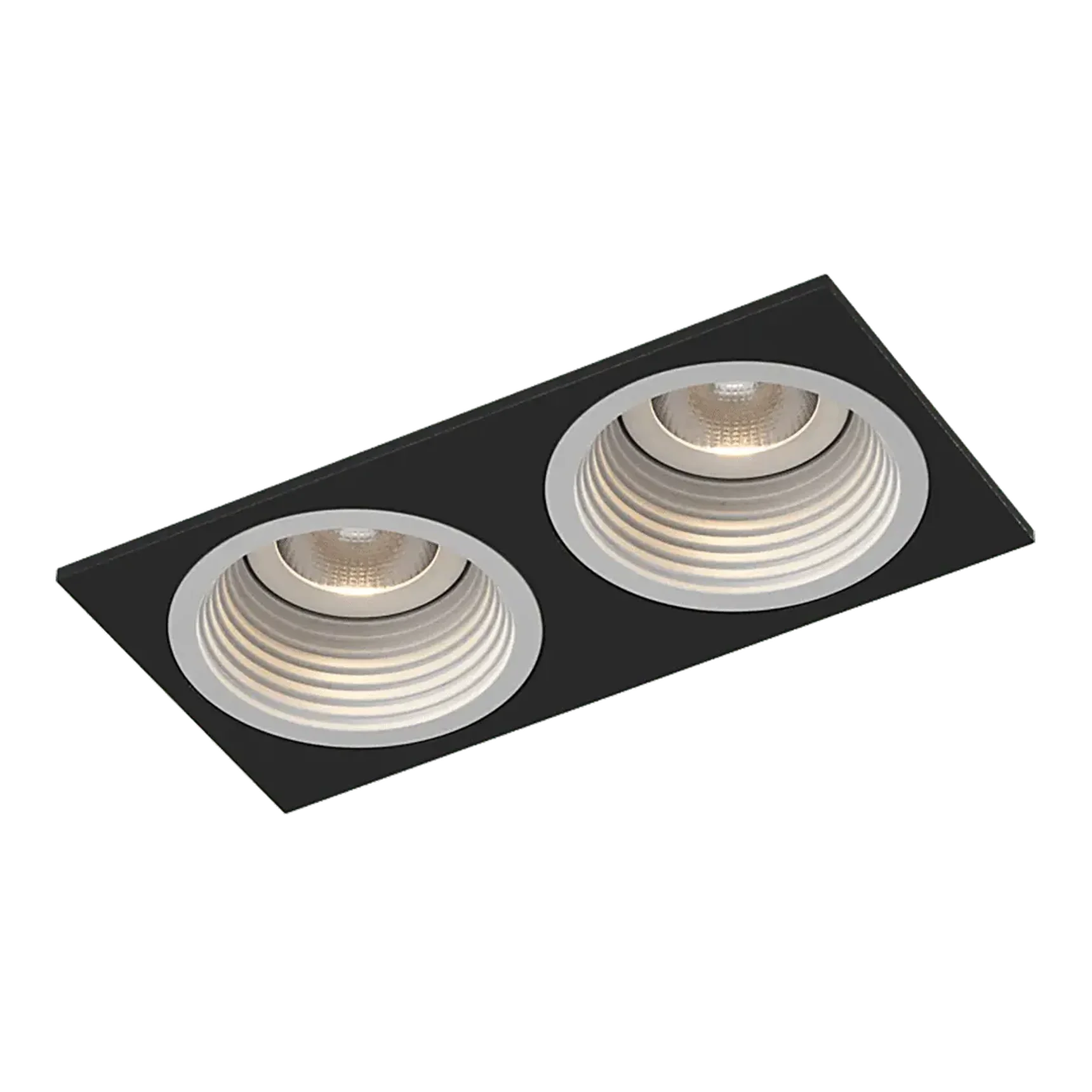 Корпус светильника потолочный встраиваемый, Черный, IP20, COMBO-42-BL