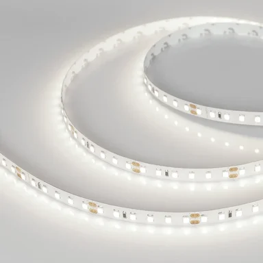 Лента RT-A120-8mm 24V Day5000 CRI98 (9.6 W/m, IP20, 2835, 5m) (Arlight, Открытый)