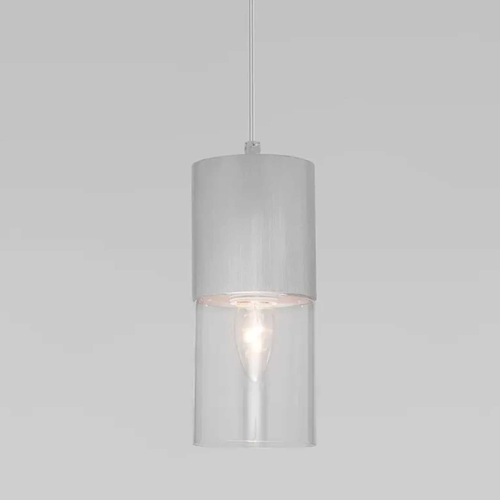 Подвесной светильник Eurosvet Hosk 50233/1 серебро