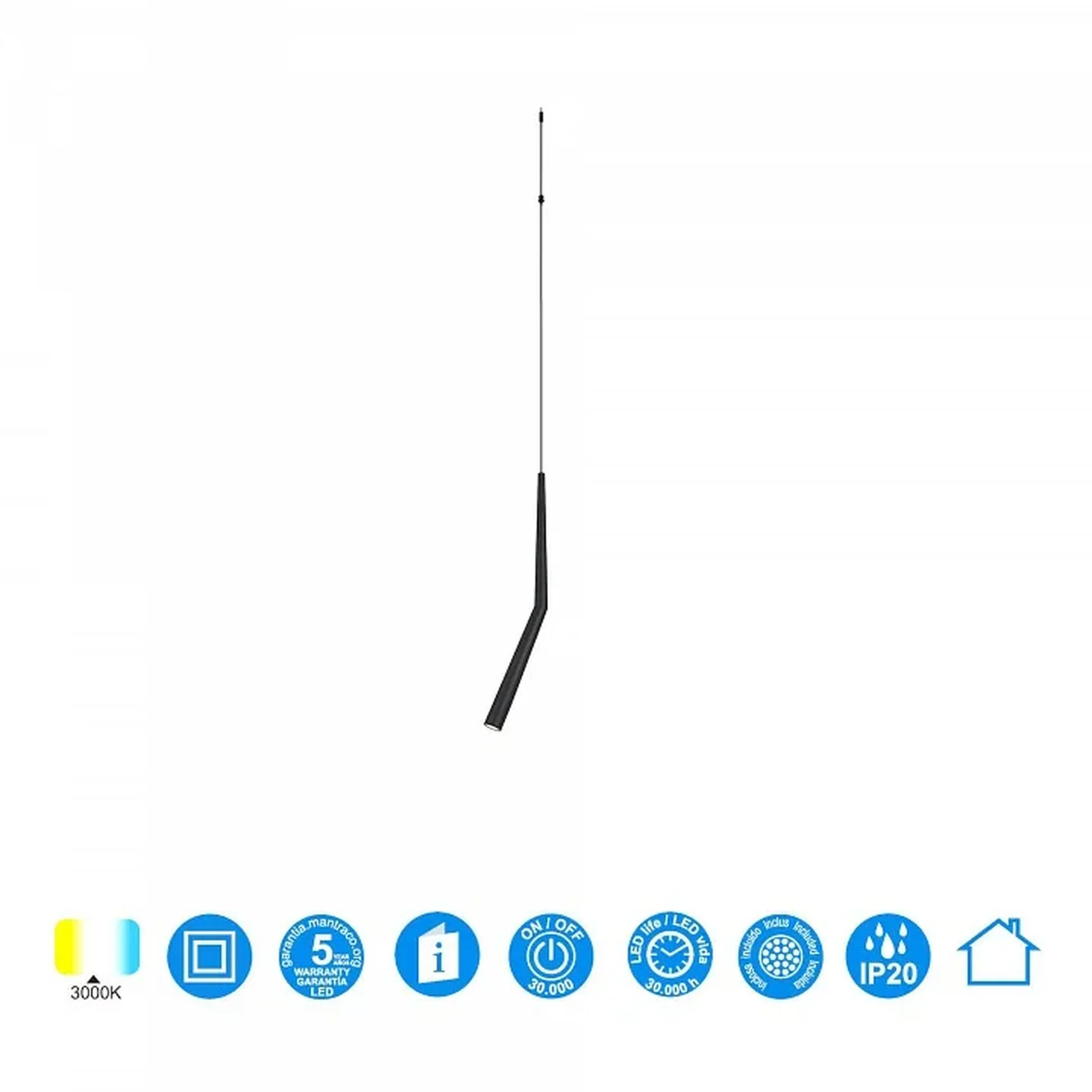 Подвесной светильник Mantra Boomerang 9240