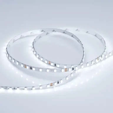 Лента RT 2-5000 24V Cool 8K 5mm 2x (3528, 600 LED, LUX) (Arlight, 9.6 Вт/м, IP20)