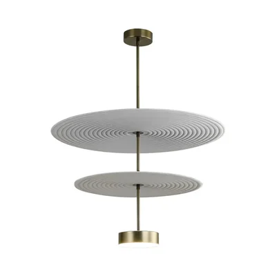 7035/20CA L-VISION ODL25 241 Потолочный светильник металл/фетр/акрил/бронза/белый/серый IP20 1*20W 3000K 220V FELT