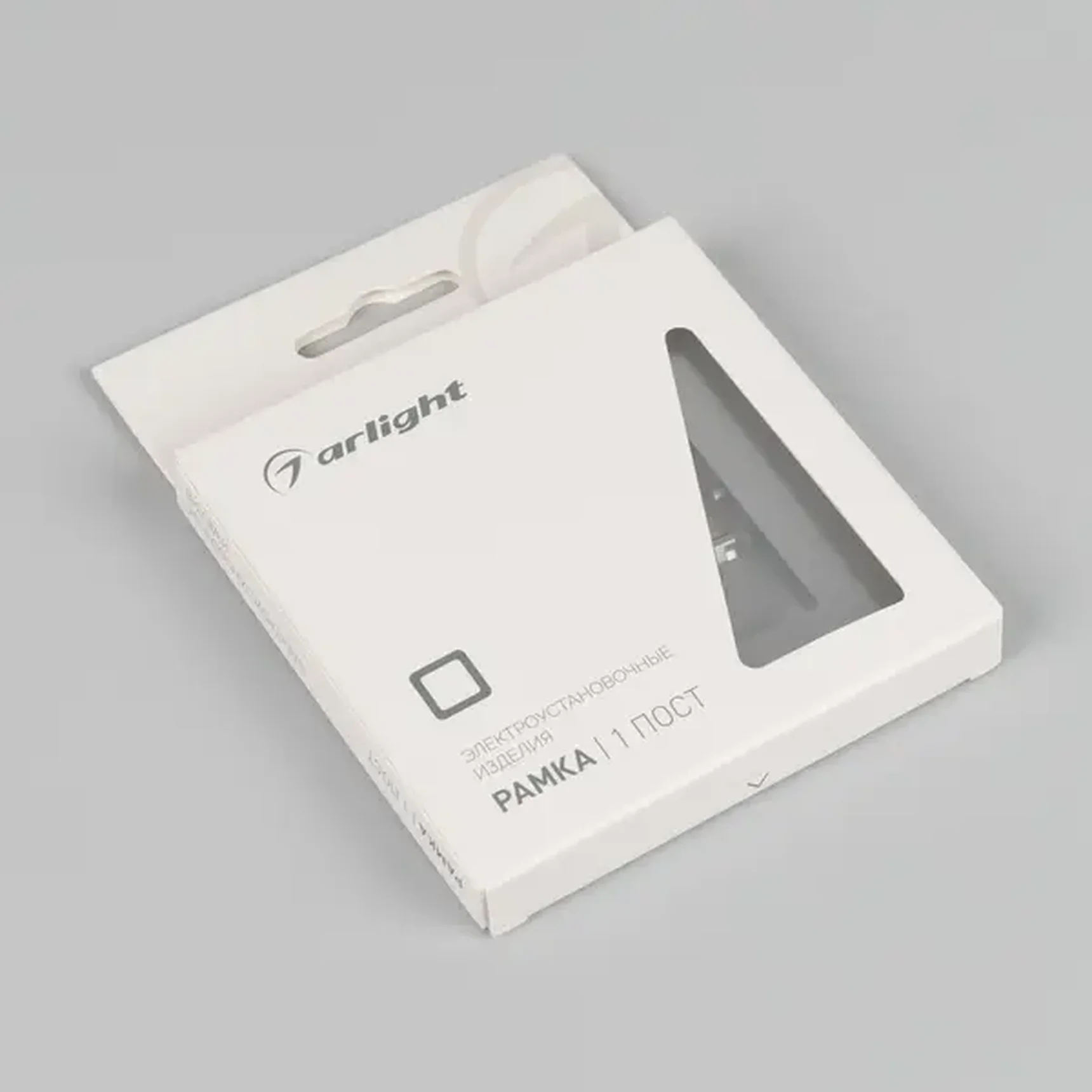 Рамка пластиковая FRM-PERIO-PL-1-GR (Arlight, -)
